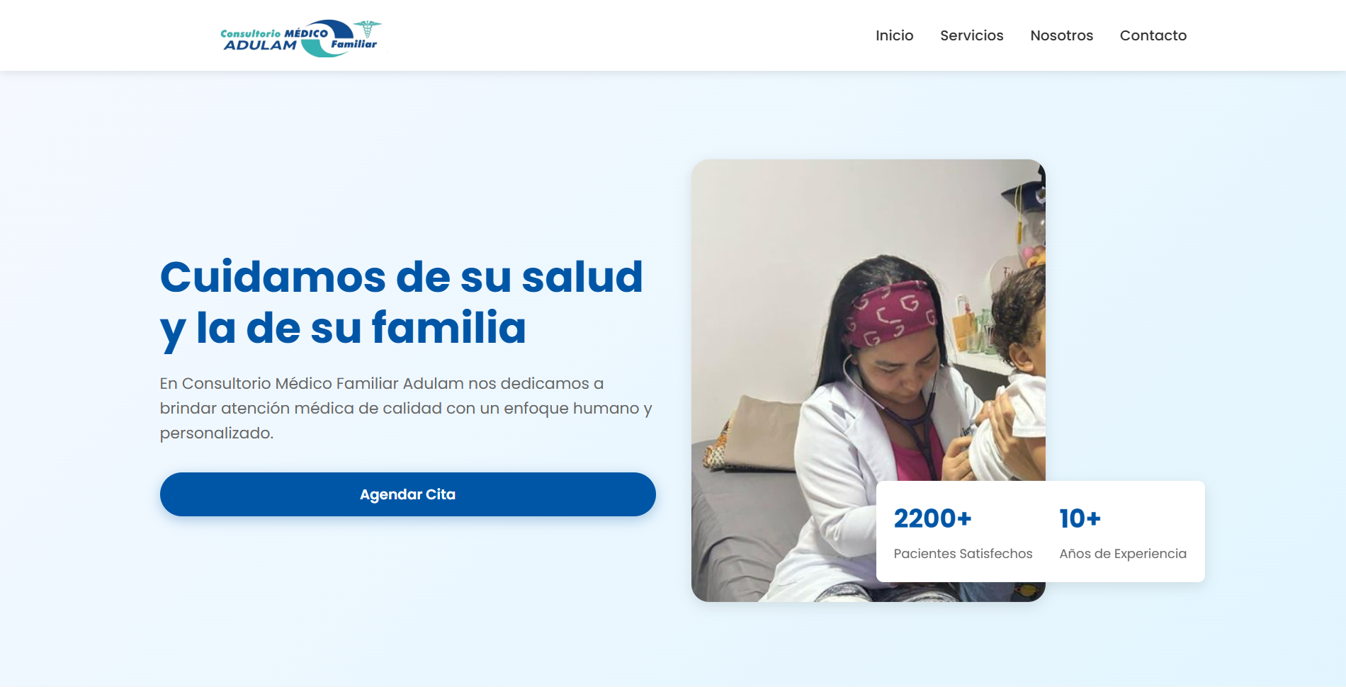 Sitio del Consultorio Adulam